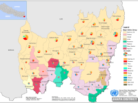 This map presents major caste group and it's composition based on CBS 2011 data of Jhapa.