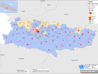 This map presents major caste group and it's composition based on CBS 2011 data of Palpa.