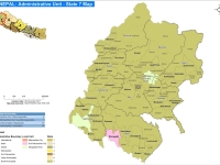 This State 7 map shows Sudurpaschim Province local units boundaries and designated area