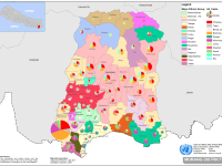 This map presents major caste group and it's composition based on CBS 2011 data of Morang.