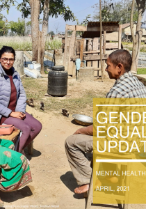 This image shows a mental health worker providing psychological counseling to a couple. 